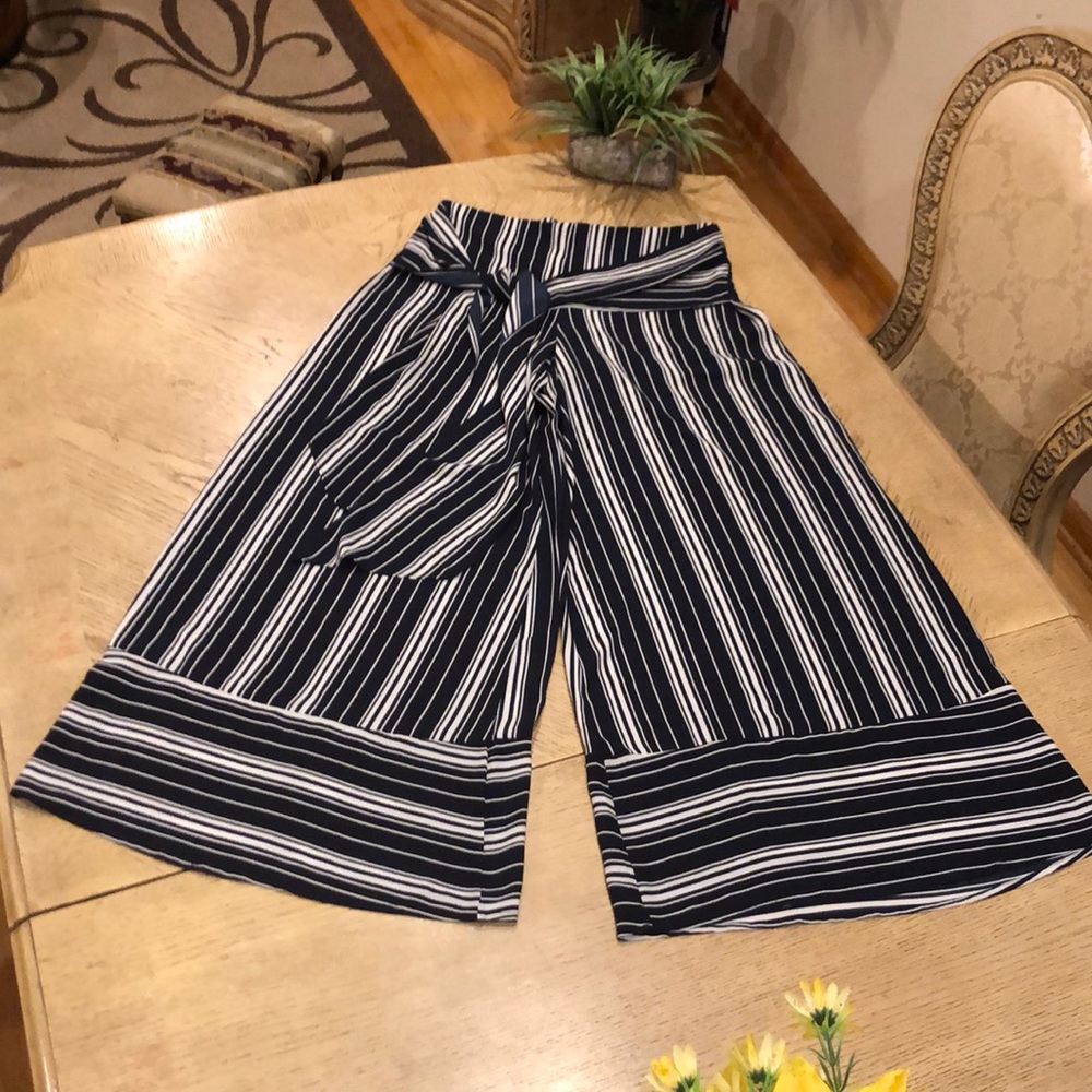 Palasso striped pants